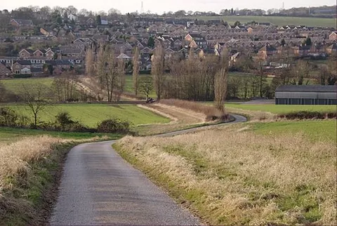 ockbrook: a village in Ockbrook and Borrowash parish, Erewash borough, Derbyshire, England (OS grid ref...