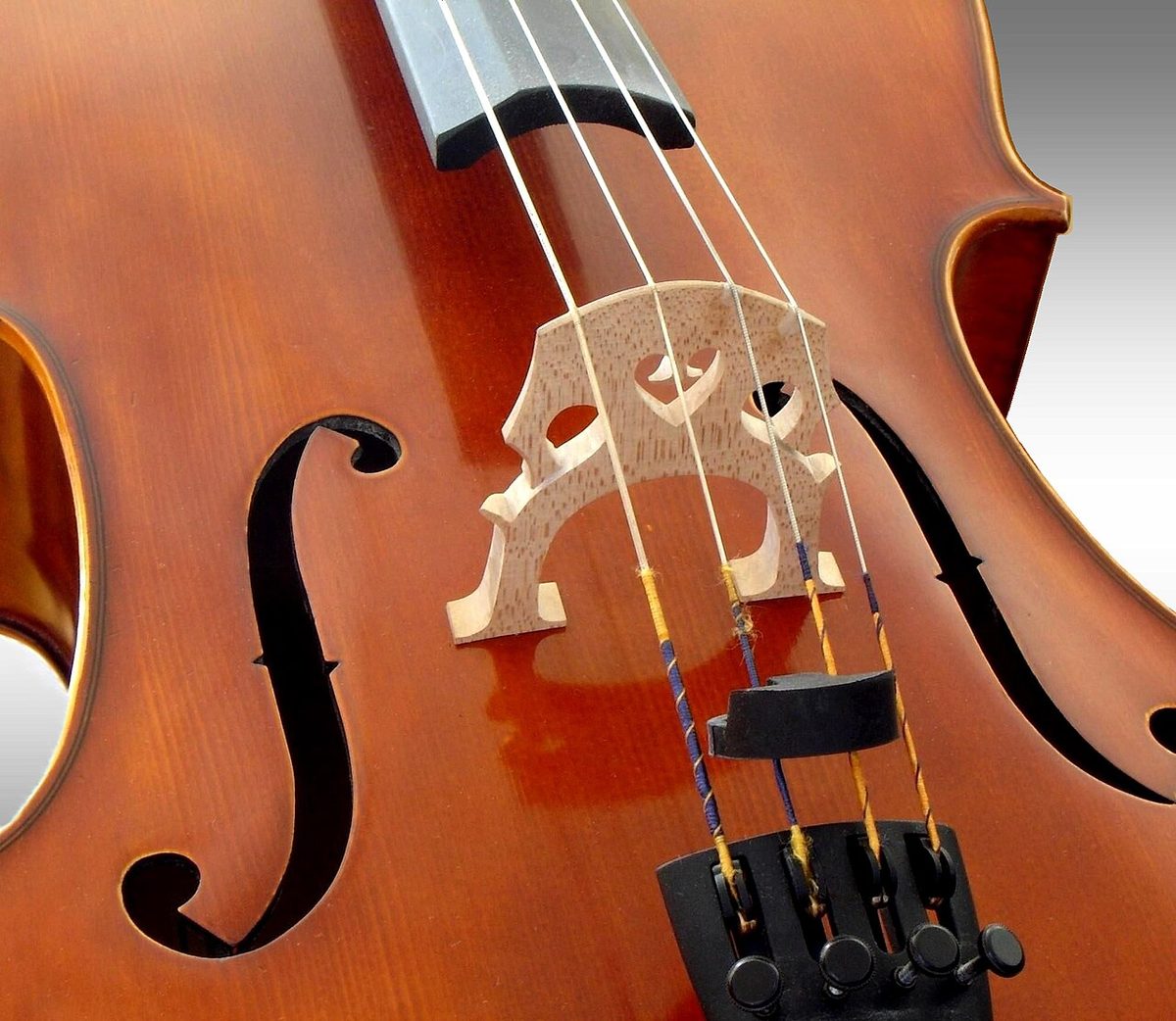 cello: a large unfretted stringed instrument of the violin family with four strings tuned (lowest to...