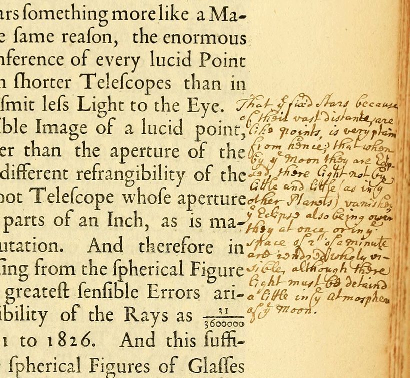 marginalia: notes in the margin of a document