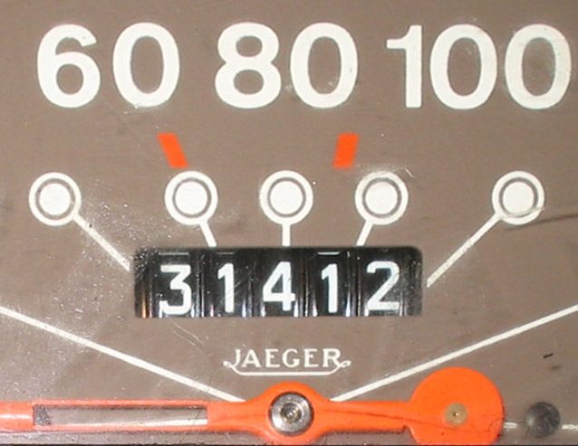 odometer: an instrument, usually embedded within the speedometer of a vehicle, that measures the distance the...