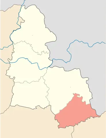 okhtyrka: a city and raion of Sumy Oblast, Ukraine