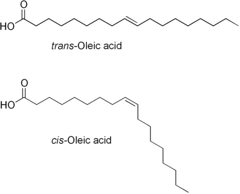 oleic acid: an unsaturated fatty acid, having 18 carbon atoms and one double bond, found in olive oil and very...