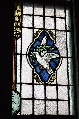 olive branch: a branch of an olive tree offered as an emblem of peace