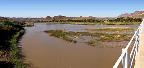 orange river: the longest river in South Africa