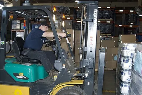 order picking: the logistic process of collecting goods in a warehouse, etc