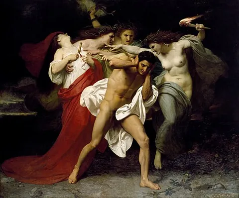 orestes: the son of Agamemnon and Clytemnestra, who killed his mother, avenging his father's death, and was...