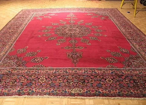 oriental rug: a handwoven rug or carpet in one of various styles made in or associated with the Orient,...