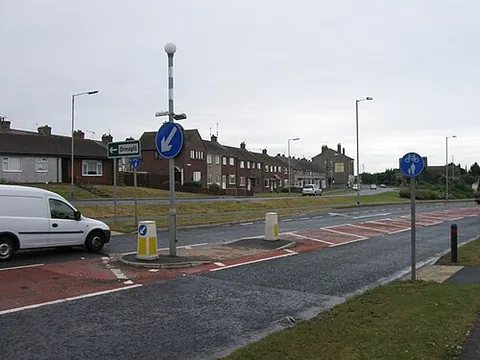 ormsgill: a northern suburb of Barrow-in-Furness, Westmorland and Furness, Cumbria, England, previously in...
