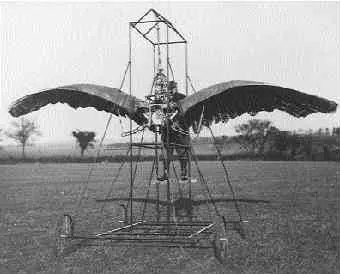 ornithopter: an aircraft that generates lift through the flapping of its wings