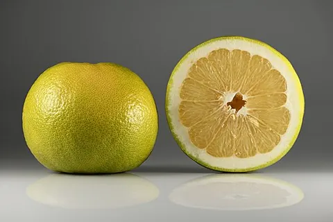 oroblanco: a hybrid fruit developed by crossing a pomelo and a white grapefruit. When fully developed, it is...