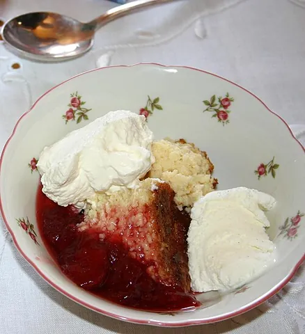 ostkaka: a Swedish dessert made from curdled milk