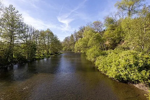 ourthe: a river in Wallonia, Belgium, tributary to the Meuse
