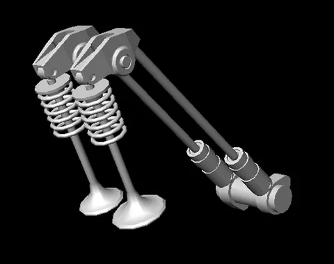 overhead valve: a type of valve in an internal combustion engine, and thus also (metonymic) the type of valvetrain...