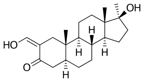 oxymetholone: a synthetic anabolic steroid developed in 1960, used to treat osteoporosis and anaemia and to...