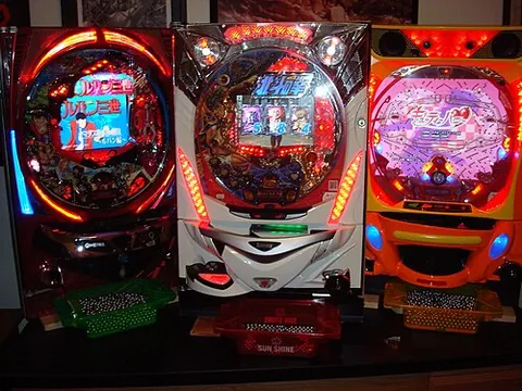 pachinko: a mechanical ball-dropping game similar to pinball, popular in Japan