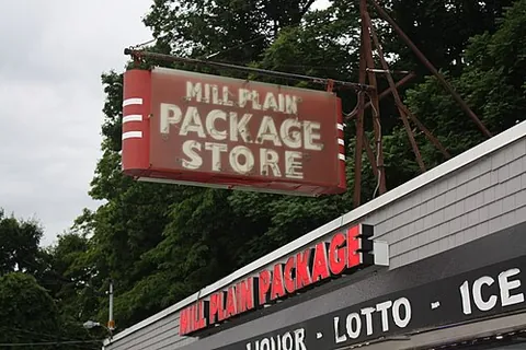 package store: a retail store that sells alcoholic beverages, specifically one in which only sealed containers may...