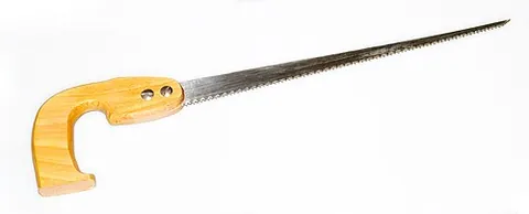 pad saw: a type of narrow-bladed saw used especially for cutting curves