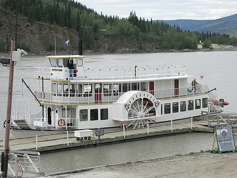 paddlewheeler: a boat propelled by paddlewheel