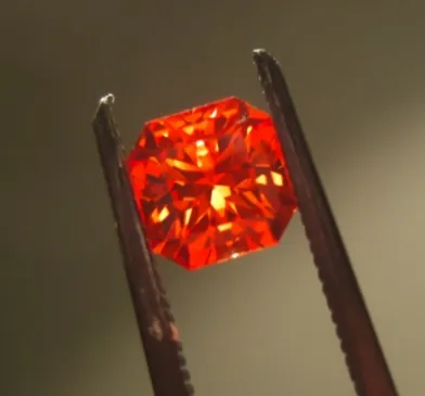 padparadscha: a rare pinkish-orange variety of corundum