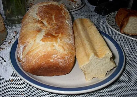 pain de mie: a type of soft bread made with sugar, with a soft crust and interior