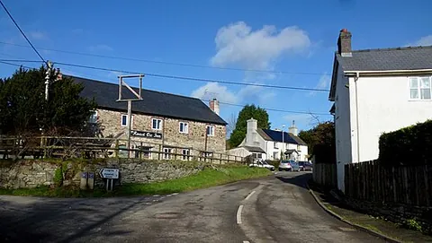 painscastle: a village and community in Powys, Wales, historically in Radnorshire (OS grid ref SO1646)