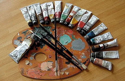 paint: a substance that is applied as a liquid or paste, and dries into a solid coating that protects or...
