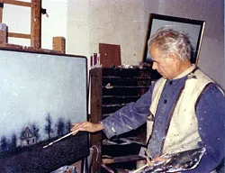 painter: an artist who paints pictures