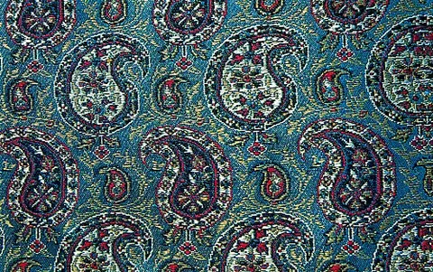 paisley: a motif of a swirling droplet