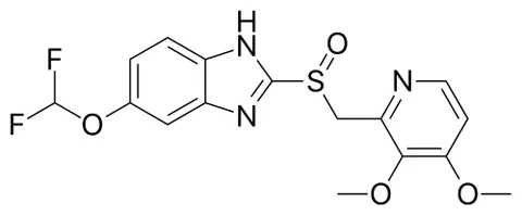 pantoprazole: a benzimidazole derivative (trademark Protonix) that inhibits gastric acid secretion and is...