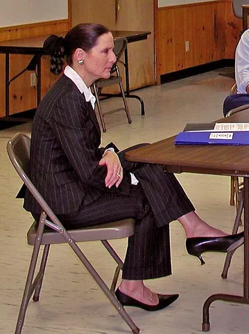 pantsuit: a women's suit consisting of coordinated pants (trousers) and jacket