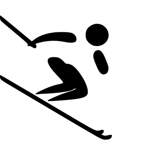 para alpine skiing: a parasport, an adapted version of alpine skiing