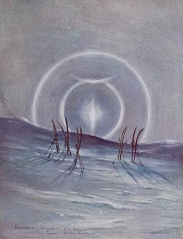 paraselene: synonym of moon dog