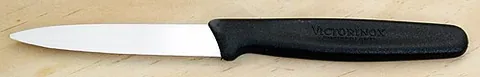 paring knife: a thin-bladed knife intended for coring and paring (peeling) fruit such as apples as well as...
