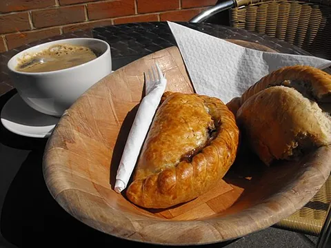 pasty: like paste, sticky