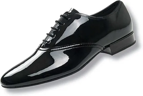 patent leather: leather that has been given a high-gloss, shiny finish