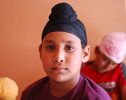 patka: a head covering worn by Sikh boys, and by Sikh men either alone or as an under-turban