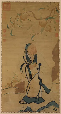 peach of immortality: a kind of peach believed to grant longevity to those who consume it