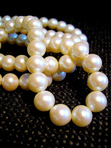 pearl: nacre; mother-of-pearl
