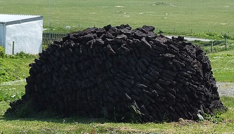 peatstack: a stack of peat