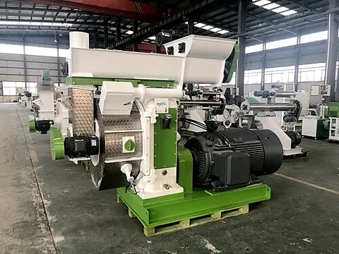 pelletizer: a machine that converts a material into pellets