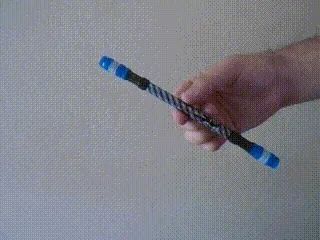 pen spinning: the trick of spinning a pen solely on the knuckles of one hand