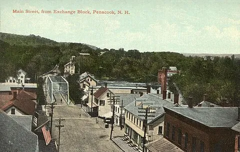 penacook: a village in the city of Concord, Merrimack County, New Hampshire, United States