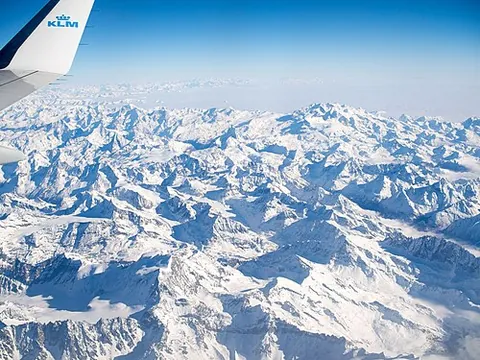 pennine alps: the western range of the Alps that covers part of Italy and Switzerland