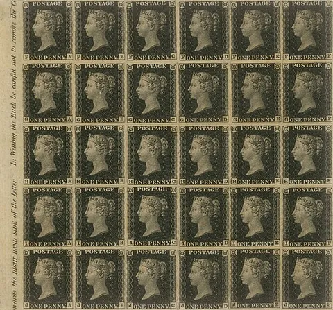 penny post: any of various postal systems in which a short letter or light package could be sent for the price...