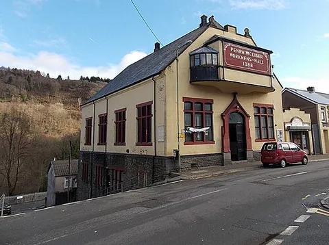 penrhiwceiber: a village and community in the Cynon Valley, Rhondda Cynon Taf borough county borough, Wales (OS...