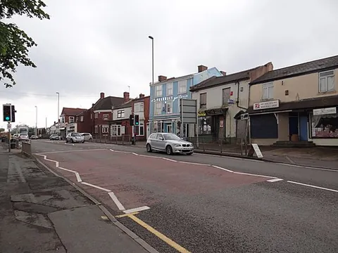 pensnett: a suburban village in the Metropolitan Borough of Dudley, West Midlands, England (OS grid ref...
