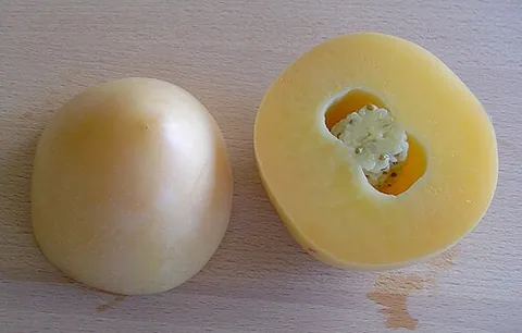 pepino melon: a South American plant in the nightshade family Solanaceae, cultivated for its melon-like fruit,...