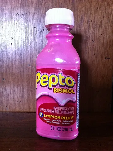 pepto-bismol: a brand of medicine used to treat nausea, heartburn, indigestion, upset stomach and diarrhea, and...