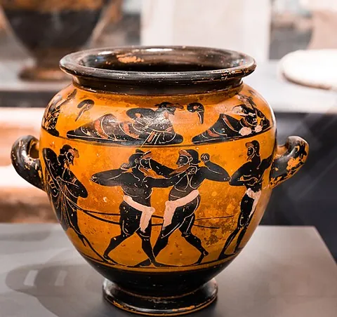 perizoma: a loincloth worn by men and women in ancient Greece