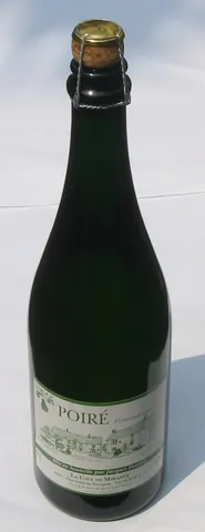 perry: a fermented alcoholic beverage made from pears, similar to hard apple cider
